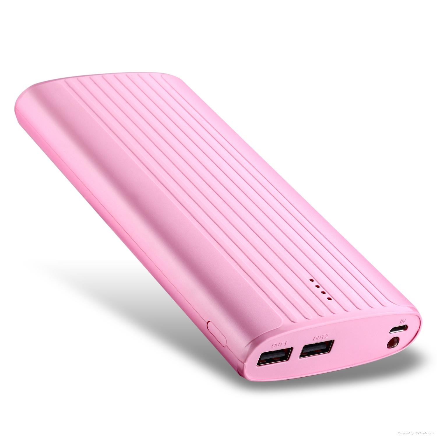 Dual ports power bank charger for iPhone6 2