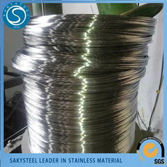 ER302 304 307 316 410 soft hard bright stainless steel wire rod