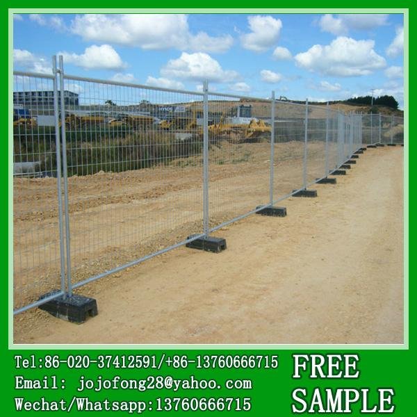 Canada constrution site temporary wire mesh fence