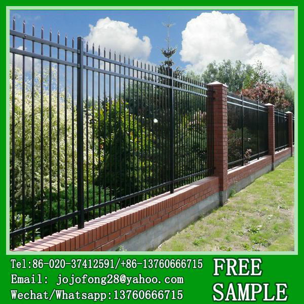 Ornamental iron fencing metal fence panel