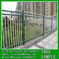 Backyard iron fencing design for residence community 1