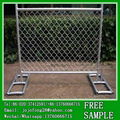 Guangzhou fencing factory welded mobile temporary fence panel