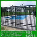 China suppier black matte using pool iron fencing for hotel 4