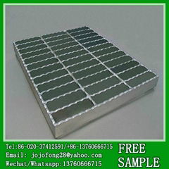 Popular HDG drain cover serrated steel graing