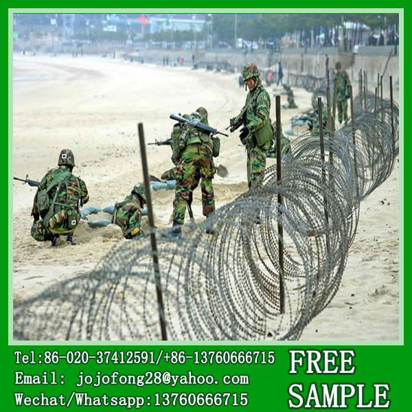 BTO-22 army force security mesh concertina razor barbed wire 4