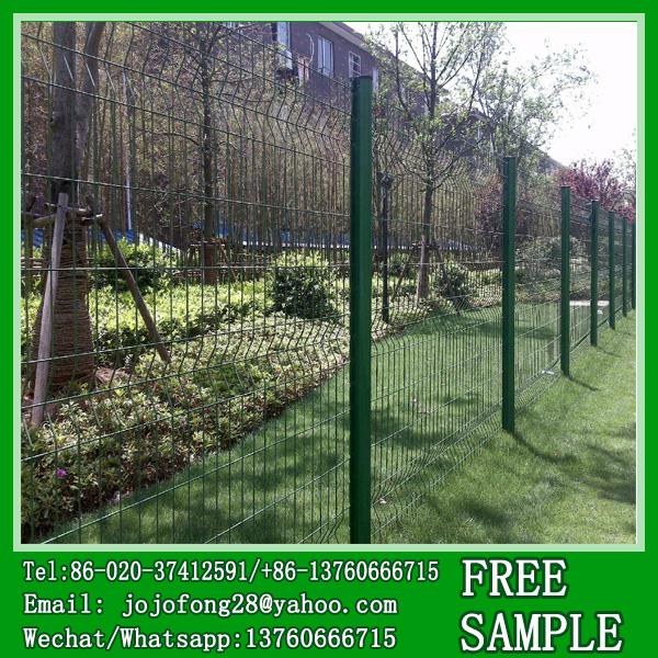 Easily assemble welded traingle mesh triangle fence 2