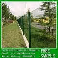 Galvanized Green color house used 6ft steel wire mesh fence designs 4