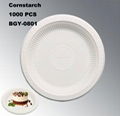 8 Inches Disposable Biodegradable Tableware Eco-Friendly Plates 1