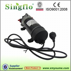 Singflo electric high pressure water pump 12v supply