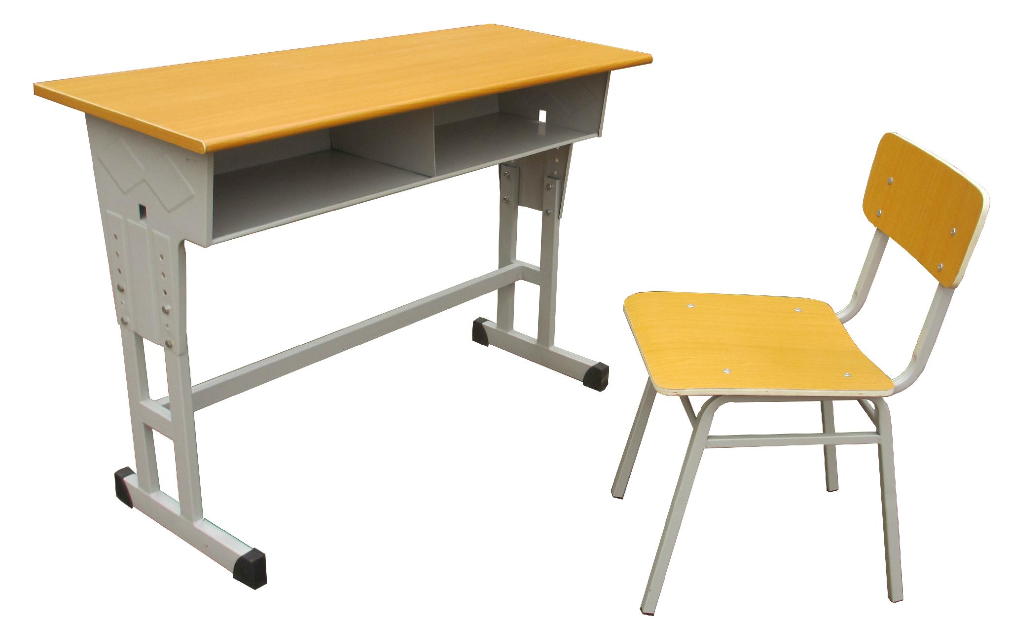 教育机构专用钢木升降课桌hx-k001