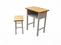 鋼木昇降學生培訓桌椅學生桌 4