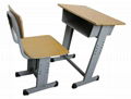新型ABS塑钢课桌椅可升降