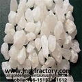 Quartz sand for copper smelting