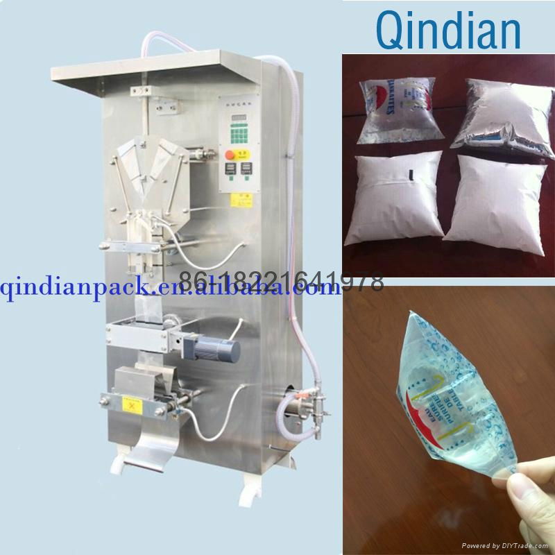 automatic liquid filling and packing machine