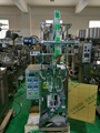 Automatic sachet liquid filling and