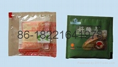 Full automatic inner and outer tea bag packing machine with thread and outer bag