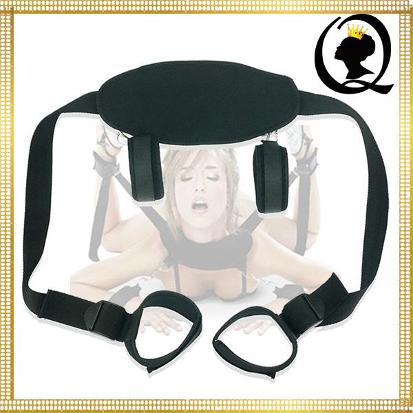 Soft Pillow Ankle Cuffs Hand Cuffs Fetish Bed Bondage Restraint Collection For F