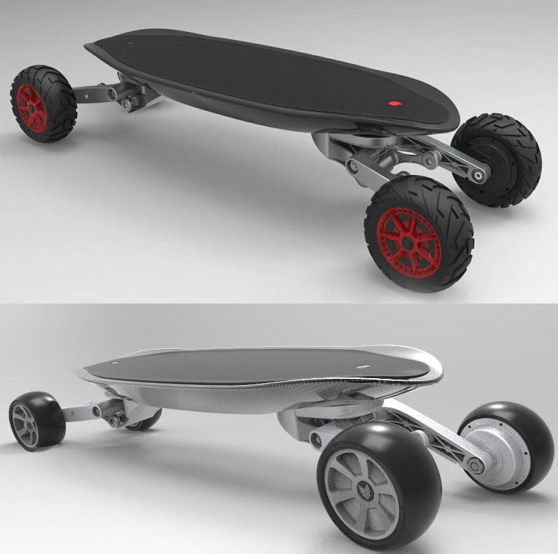 Carbon Fiber Electric Skateboard RxD HoverBoard 