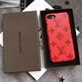 Wholesale new fashion Supreme red LV case covers for Iphone 7/7 plus phones - I7 (China ...