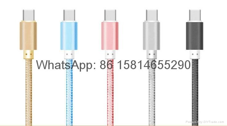 Wholesale good quality type c usb cable for samsung huawei lg phone pc cable   2