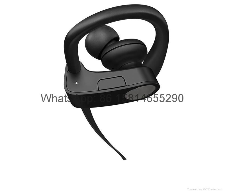 Wholesale good quality low price logo wireless bluetooth sport earphones  3