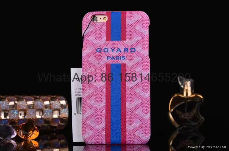 Hot selling goyard case for iphone 7 7plus 6 6plus 5