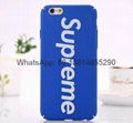 New Hot selling supreme cover case for iphone 6 6plus 7 7plus iphone 8 case