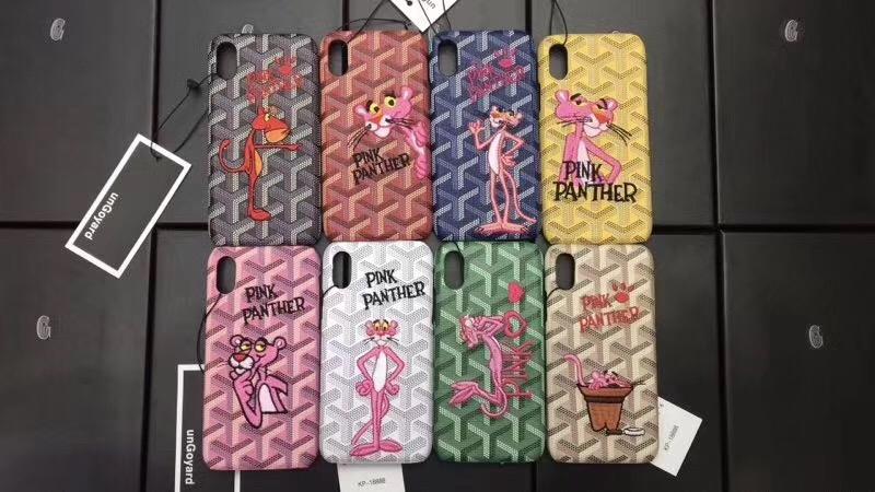 goyard pink panther phone case