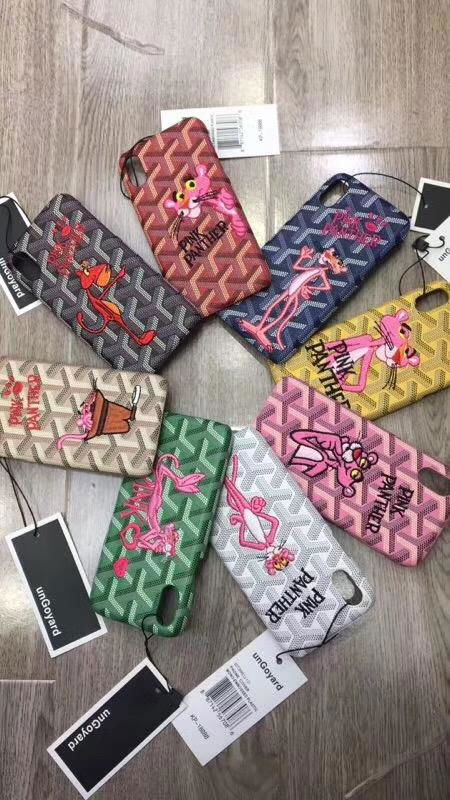 goyard pink panther phone case