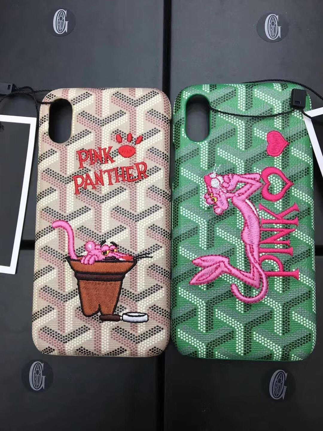 goyard pink panther phone case