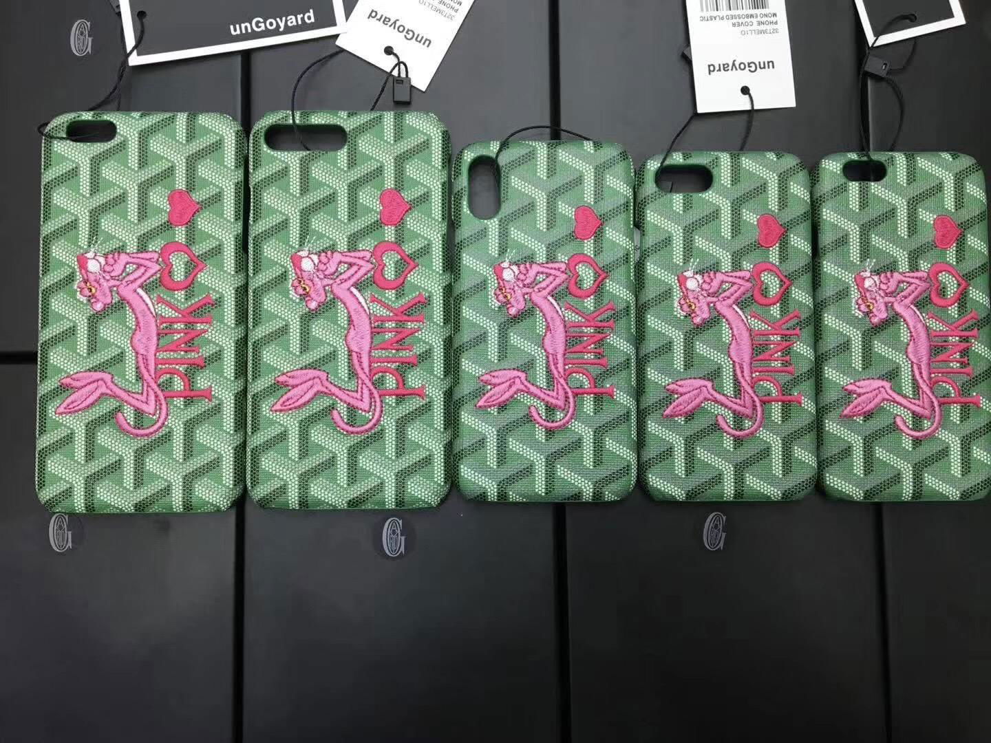 goyard pink panther phone case