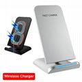 QI Wireless Charger For iPhone X Smart IC Wireless Fast Charger Phone Holder
