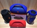Wireless bluetooth mini speaker boombox sound box  with logo 2