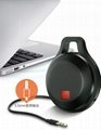 Wireless bluetooth mini speaker Clip+ sound box  with logo
