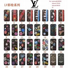 Wholesale New model fashion     over case for Iphone X 8 8plus 7 7 plus 6 6plus
