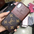 Luxury brand LV case with card for iphone X 8 8plus 7 7plus 6 6plus 