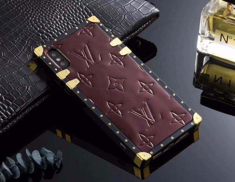 New LOUIS VUITTON LV leather case for iphone X XS XS MAX XR iphone 8 8plus 7 7p (China ...