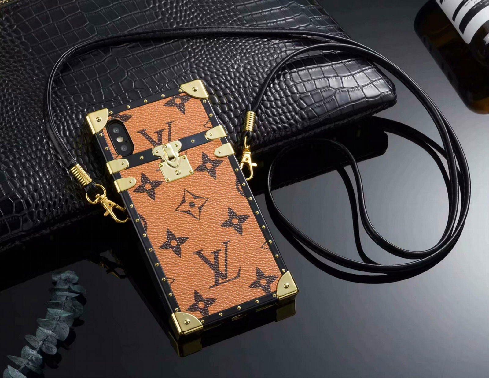 New LOUIS VUITTON LV leather case for iphone X XS XS MAX XR 11 pro max 7 8plus (China ...