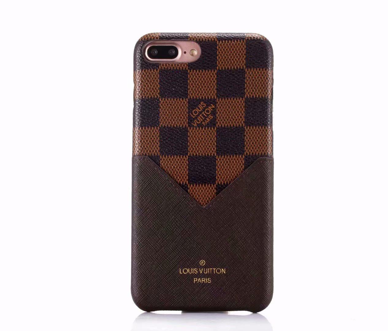 LV phone case with card bag for iphone xs xs max x xr iphone 8 8 plus 7 7plus (China ...