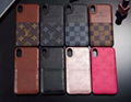 LV phone case with card bag for iphone xs xs max x xr  iphone 8 8 plus 7 7plus 