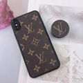 LV case with holder for iphone xs max xr x 11 pro max 7 8plus samsung note 10+ s