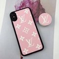 LV case with holder for iphone xs max xr x 11 pro max 7 8plus samsung note 10+ s