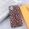 Luxury phone case     eopard grain case for new iphone 11 pro max xs max 7 8plus 5