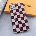 Luxury phone case LV grid case for new iphone 11 pro max xs max 7 8plus