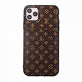 LV leather case with card bag for iphone 11 pro max xs max xr x 7 8plus samsung