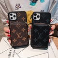 LV leather case with bag for iphone 11 pro max xs max xr x 7 8plus