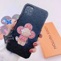 LV & sunflower phone case for iphone 11 pro max iphone xs max xr 7 8plus samsung 8