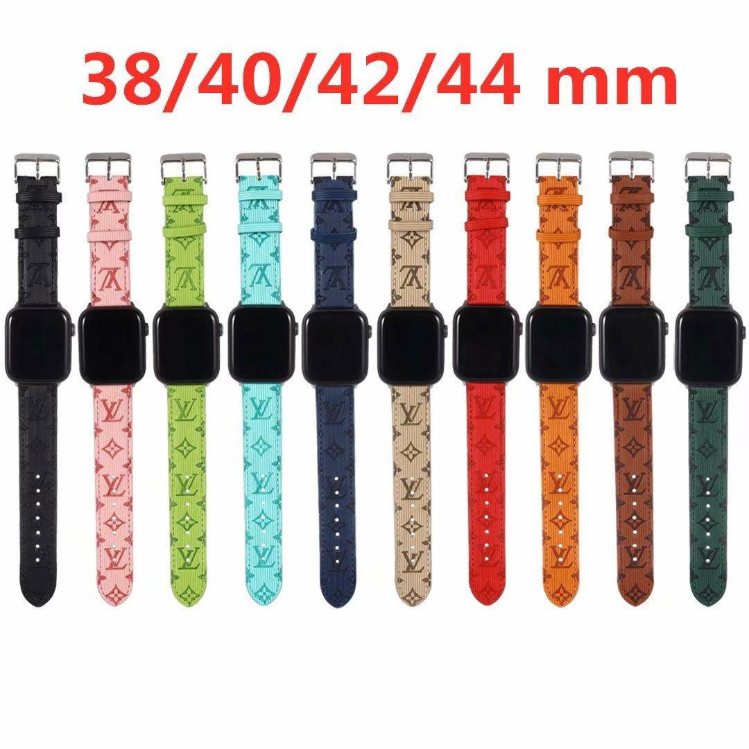 Brand belt for apple watch 38mm 40mm 42mm 44mm for All apple watch