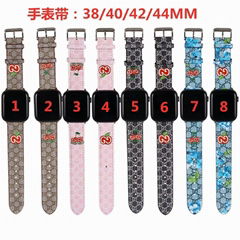 Brand belt for apple watch 38mm 40mm 42mm 44mm for All apple watch