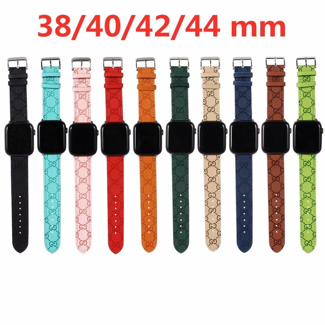 Brand belt for apple watch 38mm 40mm 42mm 44mm for All apple watch